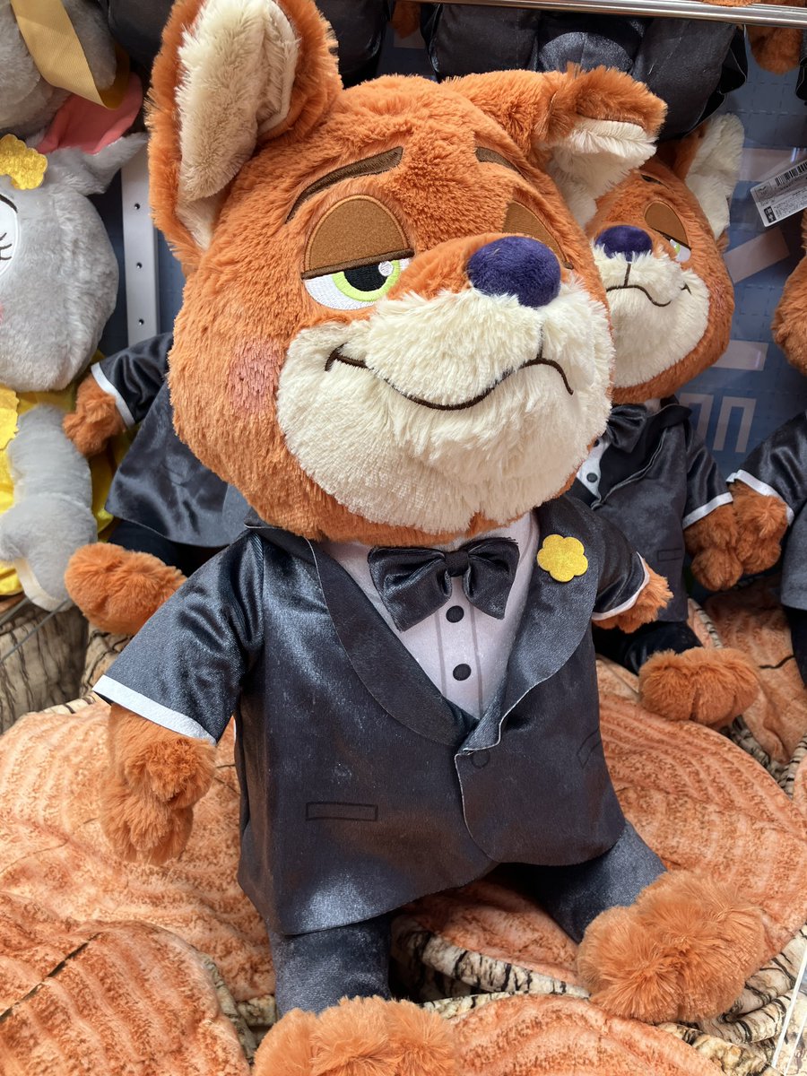 ⭐️新景品⭐️ #ズートピア2 FukuFuku V-BIGぬいぐるみ 〜ニック