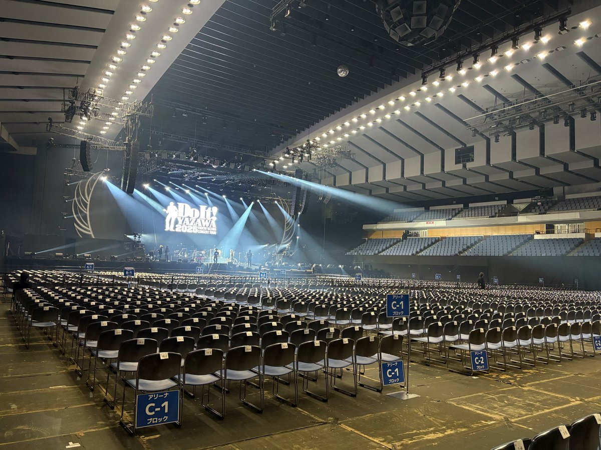 EIKICHI YAZAWA CONCERT TOUR 「Do It！YAZAWA 2025」 北海道公演2日目