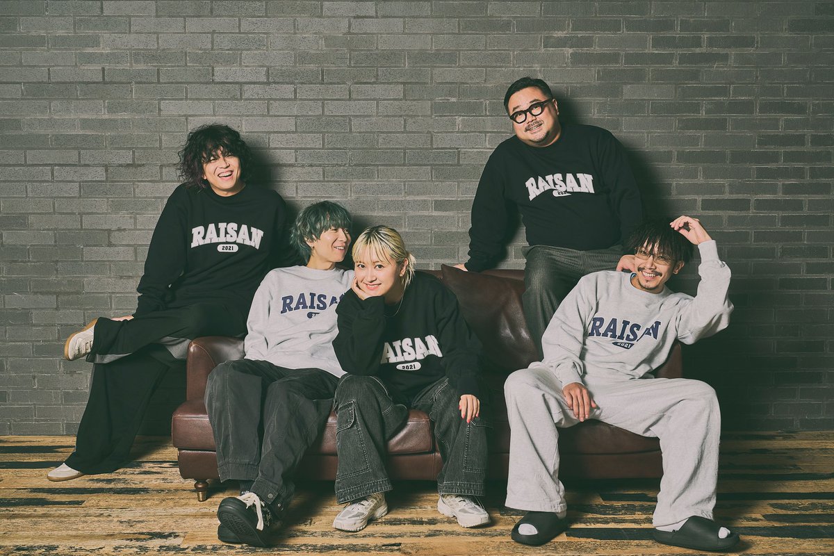 明日まで！】 『RAISAN スウェット』 受注販売受付中！ 受注期間：11