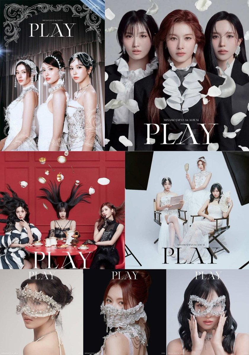 🤍🤍🤍 MISAMO [PLAY] 🤍🤍🤍 ▷形態 💿初回限定盤A 💿初回限定盤B