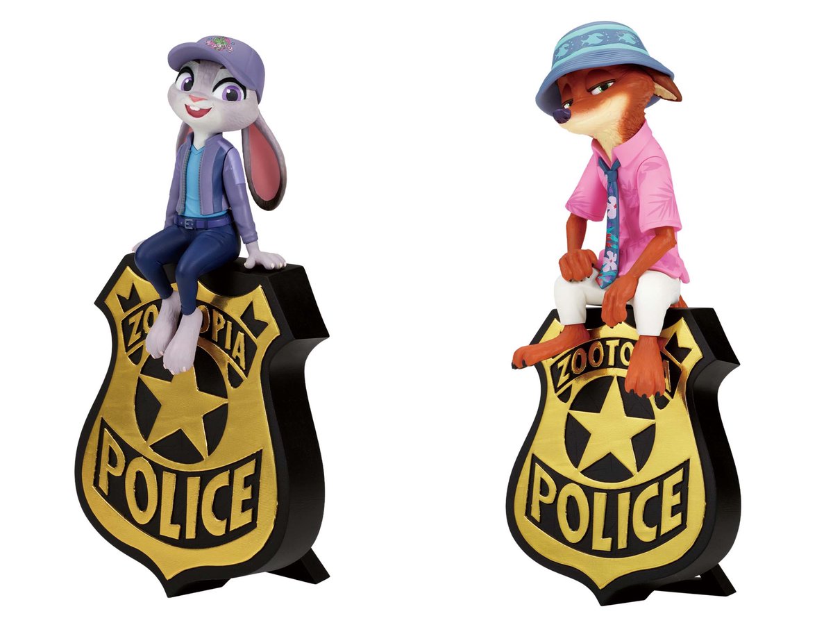 1月より、モニタートップフィギュアシリーズに『ズートピア2』の