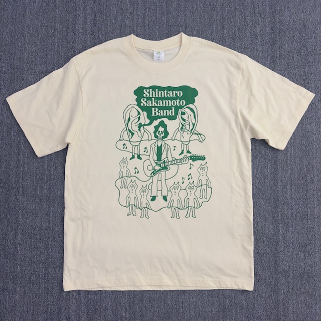 オリジナルイラストTシャツ販売】 12/26 (金) 坂本慎太郎LIVE2025