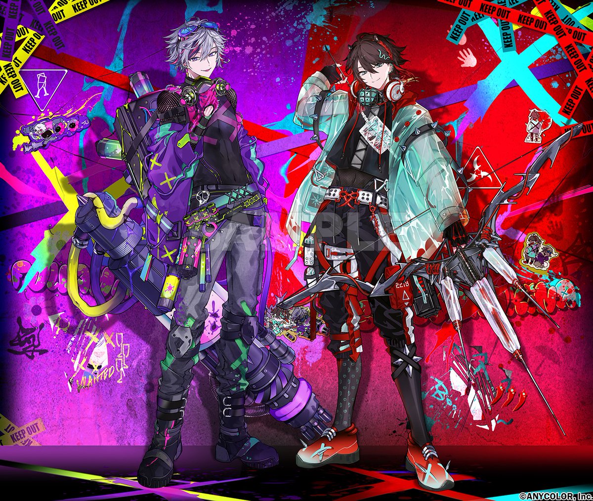 この度、【NIJISANJI Stun Mode Type：Fuwa＆Saegusa】にて不破湊さん