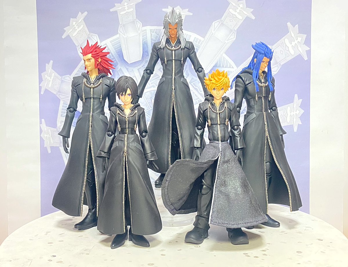𝕏 Organization 𝕏III 1/12 Figure 𝕏 キングダムハーツ KH XIII機関