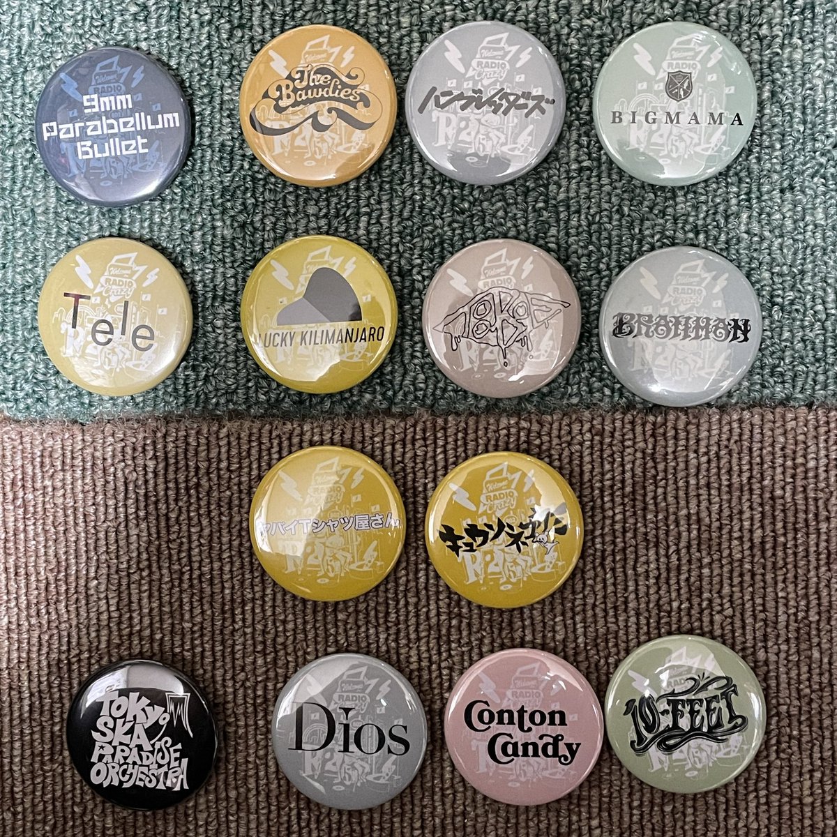 尽未来祭 2025 ガチャガチャ ELLEGARDENエルレ 缶バッジ アクキー 尽