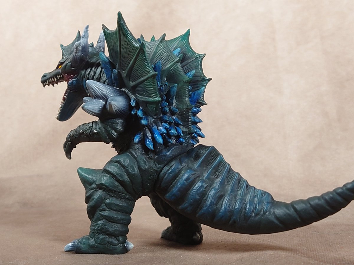 ウルトラ怪獣シリーズ 光波怪獣 ガイリュウガ カスタム、リペイント