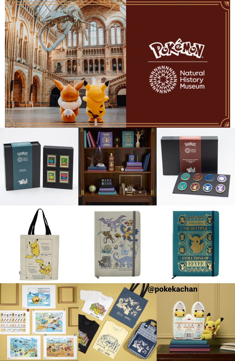 ポケモン×ロンドン自然史博物館】「Pokémon × Natural History Museum