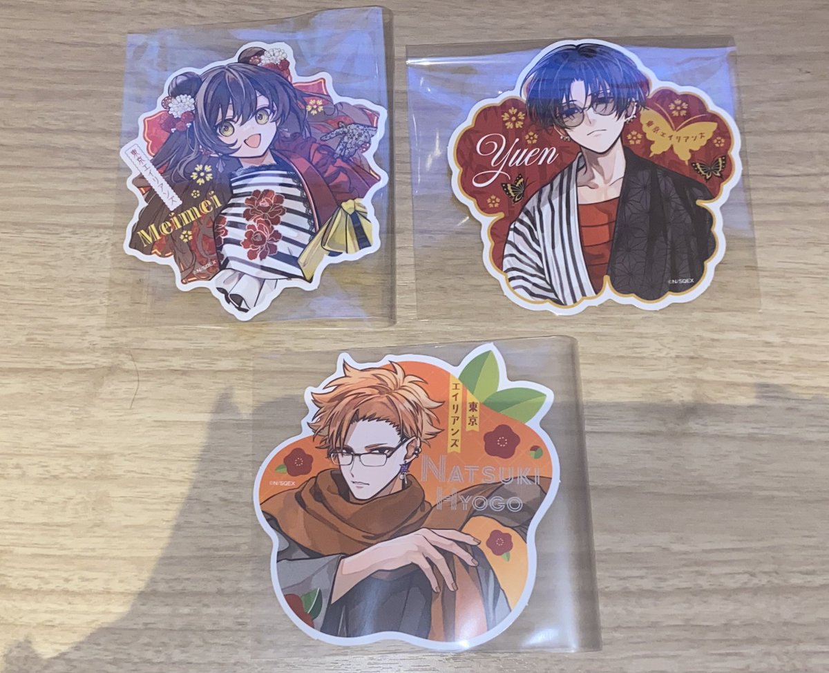 憂炎 東京エイリアンズ 推し旅 箔押し缶バッジ JR東海 東京