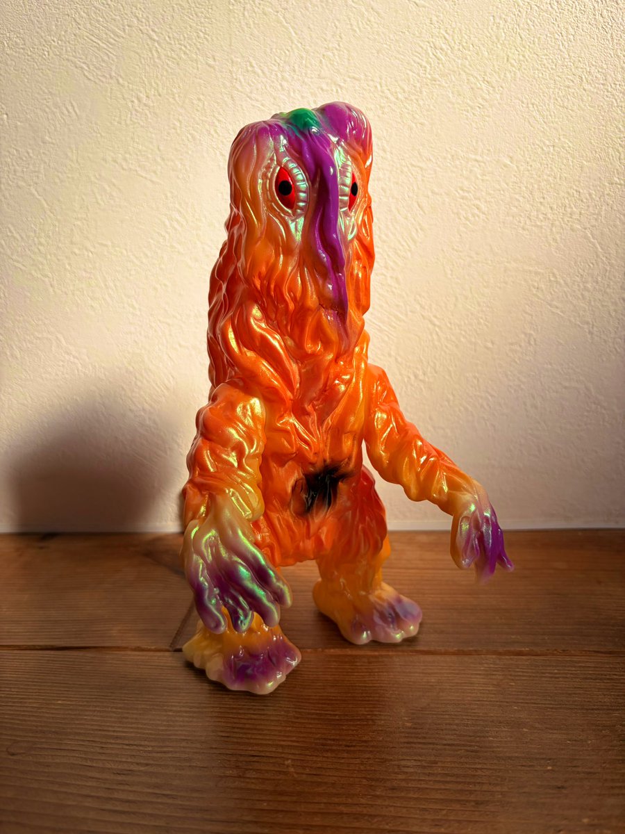 ヘドラ ハロウィンカラー M1号 ソフビ sofvi 公害怪獣 スタンダード