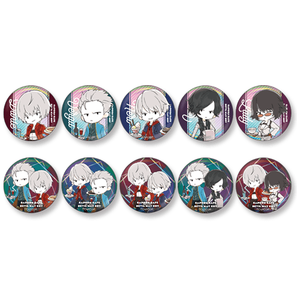 デビルメイクライ ネロ 缶バッジ カプコンカフェ 3弾 カプコンカフェ