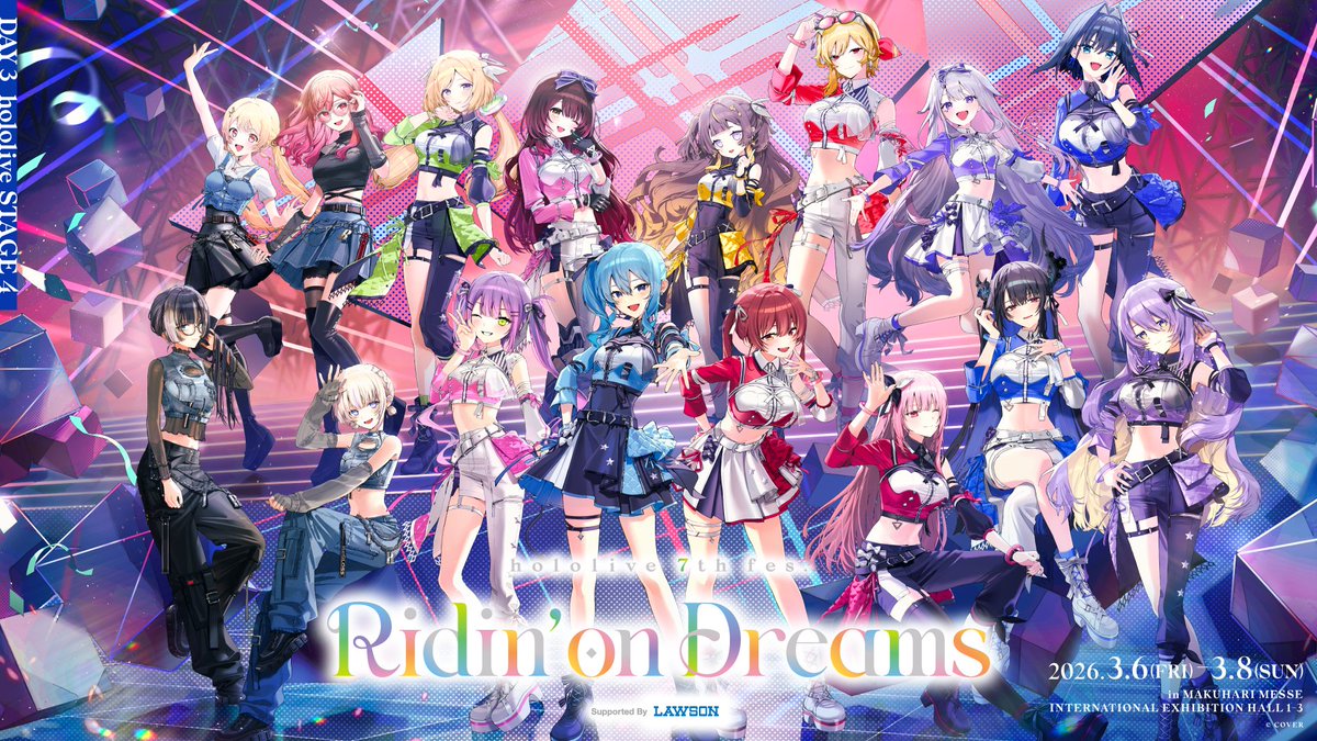 ┊✧✧✧ 🎶7th fes.キービジュアル解禁🎶 ✧✧✧┊ 「hololive 7th