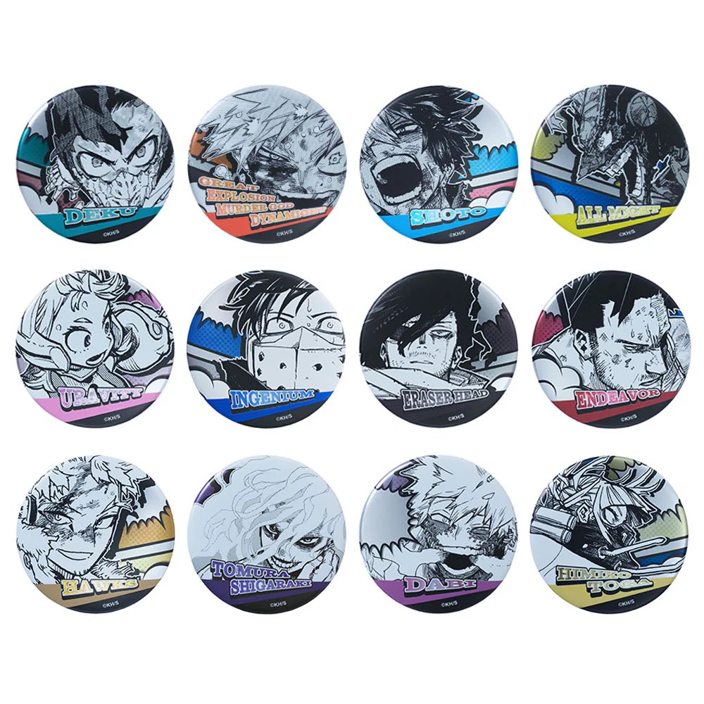 僕のヒーローアカデミア』 デコレクション缶バッジ(R) 第2弾 （全12種