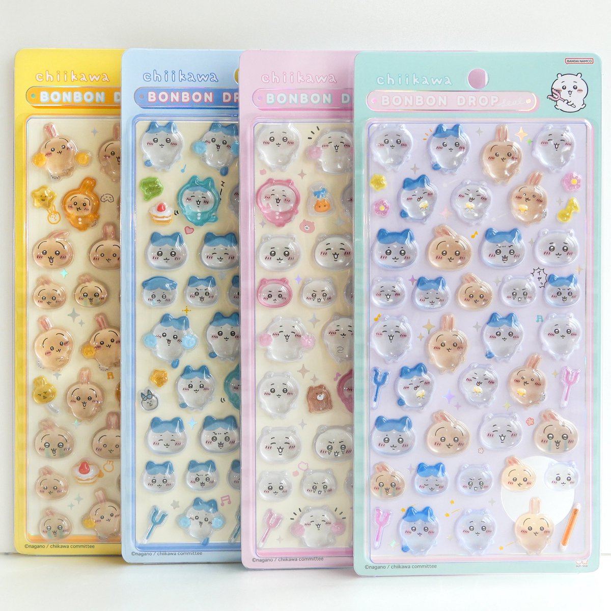 🎀 お知らせ 🎀 即日完売続出の ちいかわ ボンボンドロップシール 公式
