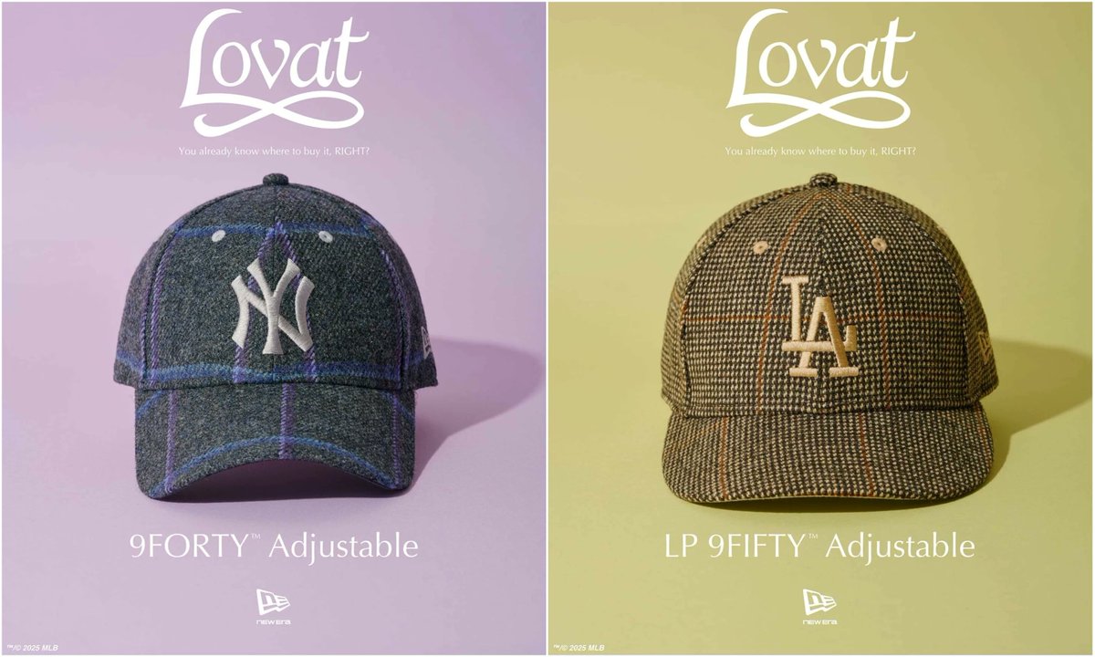 Lovat(ラバット)社」ツイードを採用したJOURNAL STANDARD × New Era