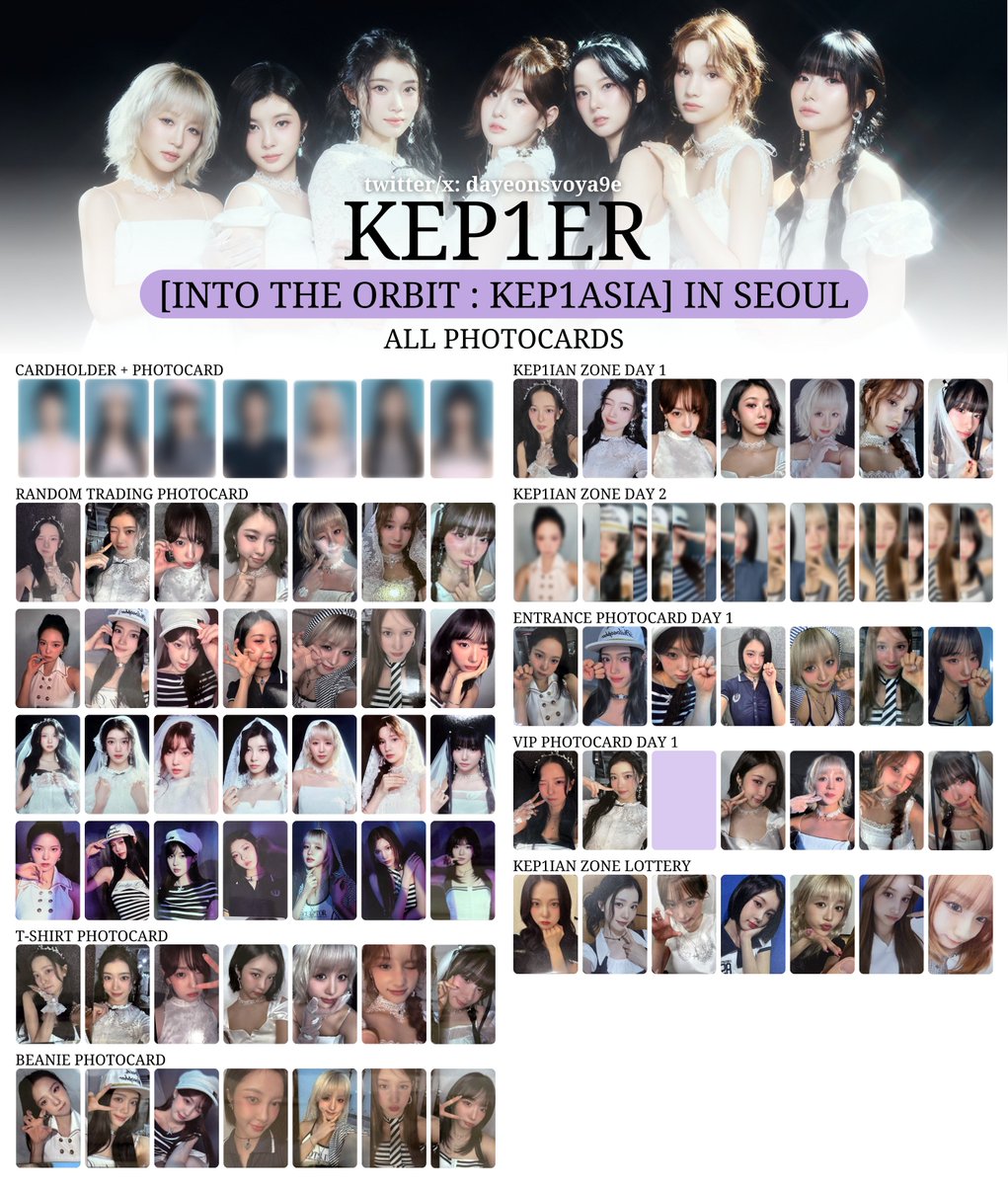 2025 Kep1er CONCERT TOUR [Into The Orbit : Kep1asia] in SEOUL all