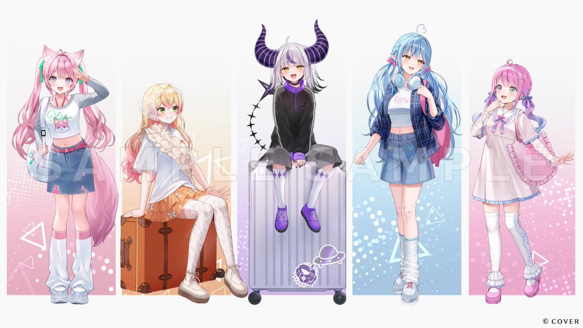 公式店舗オリジナル商品新シリーズ 「hololive TRAVEL」シリーズVol.1