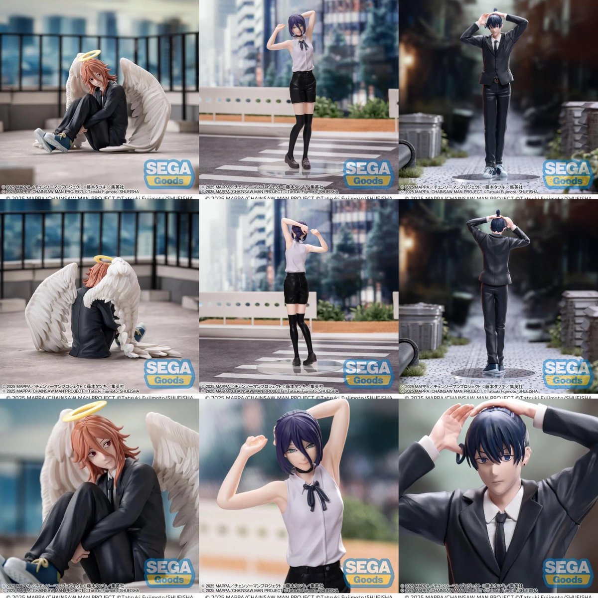 悪魔天使ホワイトレジンフィギュア 純潔心中 怪しい異形頭メイドさん