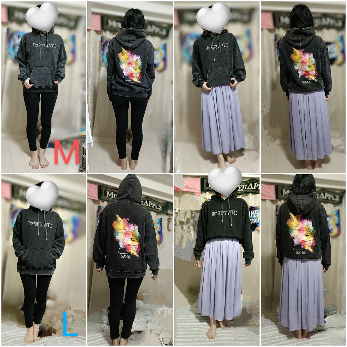 ミセス バベルの塔 フーディ ミセスグリーンアップル パーカー ミセス