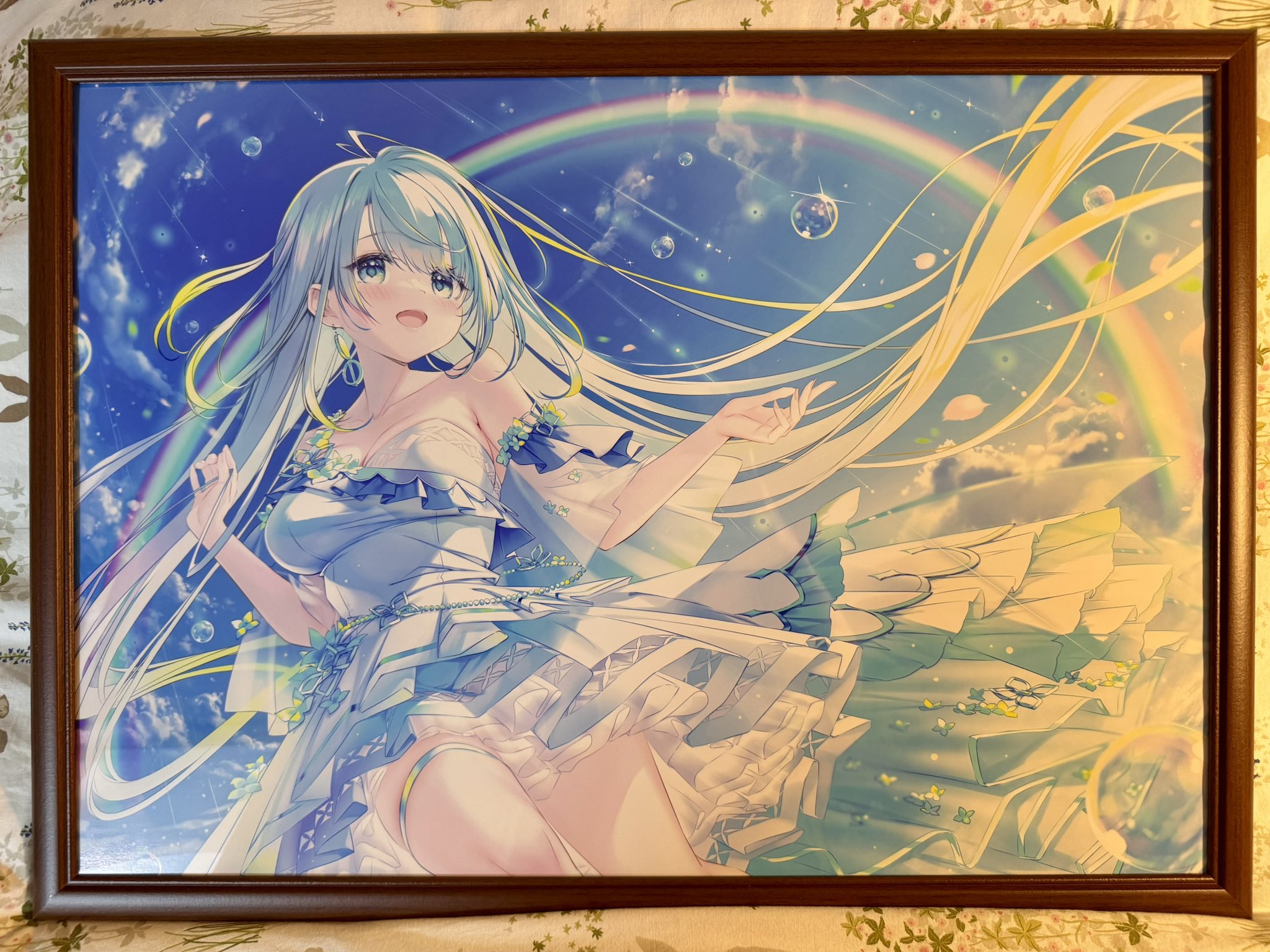 素晴らしき日々 すかぢ直筆イラスト 水上由岐 素晴らしき日々 すかぢ