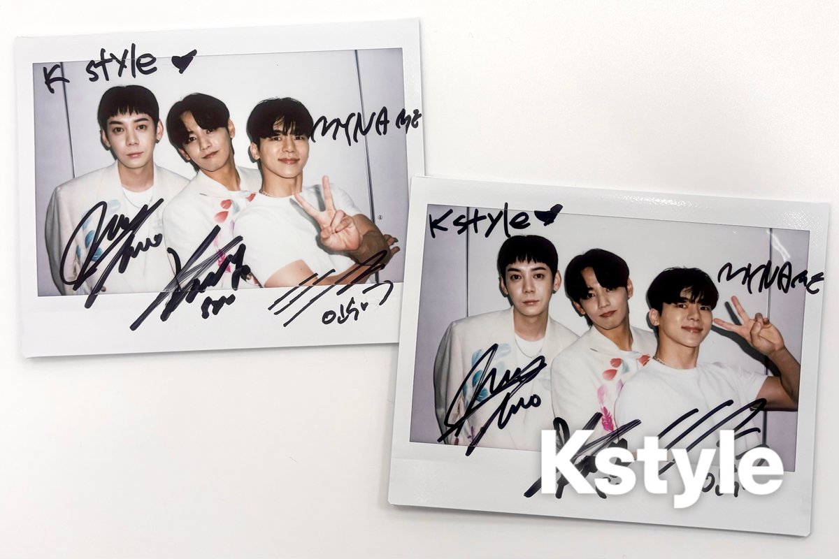 プレゼント】 MYNAME直筆サイン入りポラを2名様に！ ▽応募