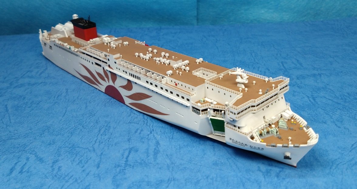 ワンフェス'25冬にて購入した｢さんふらわあ むらさき｣は、これにて完成