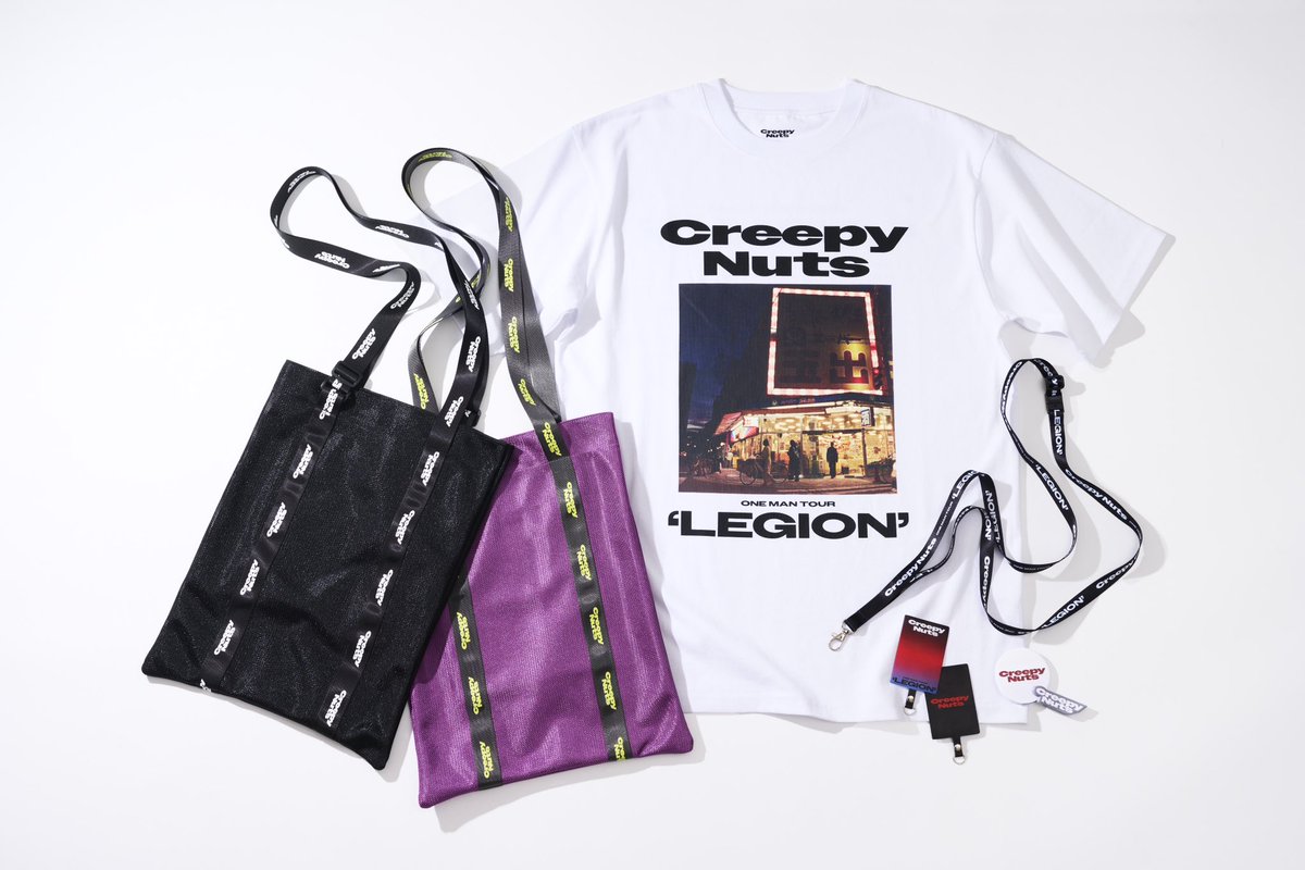 ONE MAN TOUR「LEGION」 追加GOODS販売決定🔥 ＼ ▶︎ LEGION TOUR T