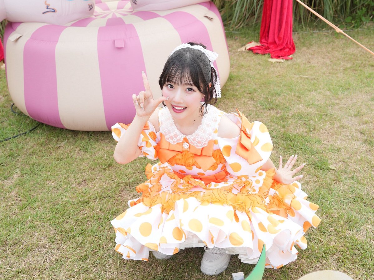 LuckyFes ありがとうございました！！ CUTIE STREETの オレンジ色担当