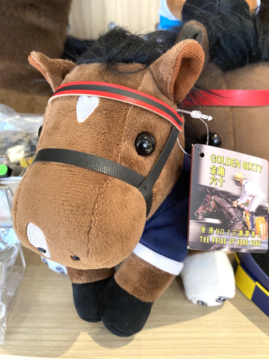 インディジェナス Sサイズ 香港競馬 ぬいぐるみ インディジェナス S