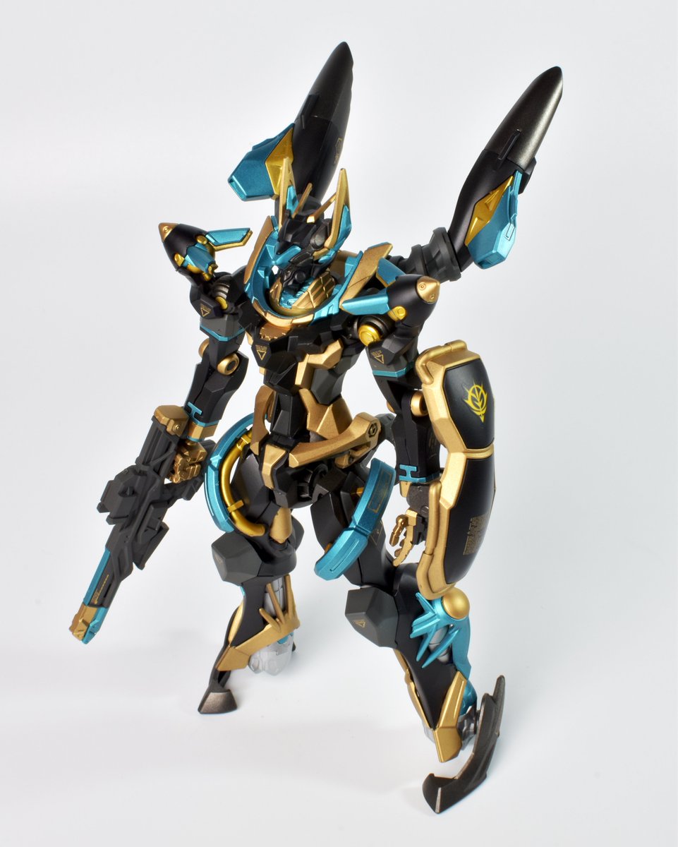 HG 1/144 GFreD 完成しました 頭のデザインがアヌビス神のように見えた