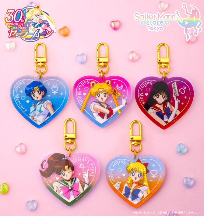 更新】『バッグチャーム』と『ハートラメアクリルキーホルダー』を