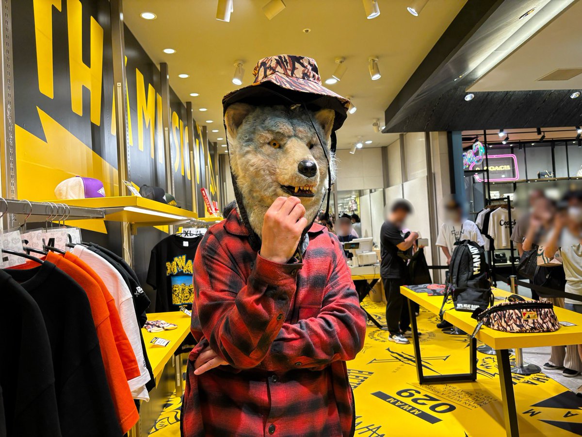 カミカゼ・ボーイがこっそり(？) #MWAM REAL SHOPに登場！お会いした