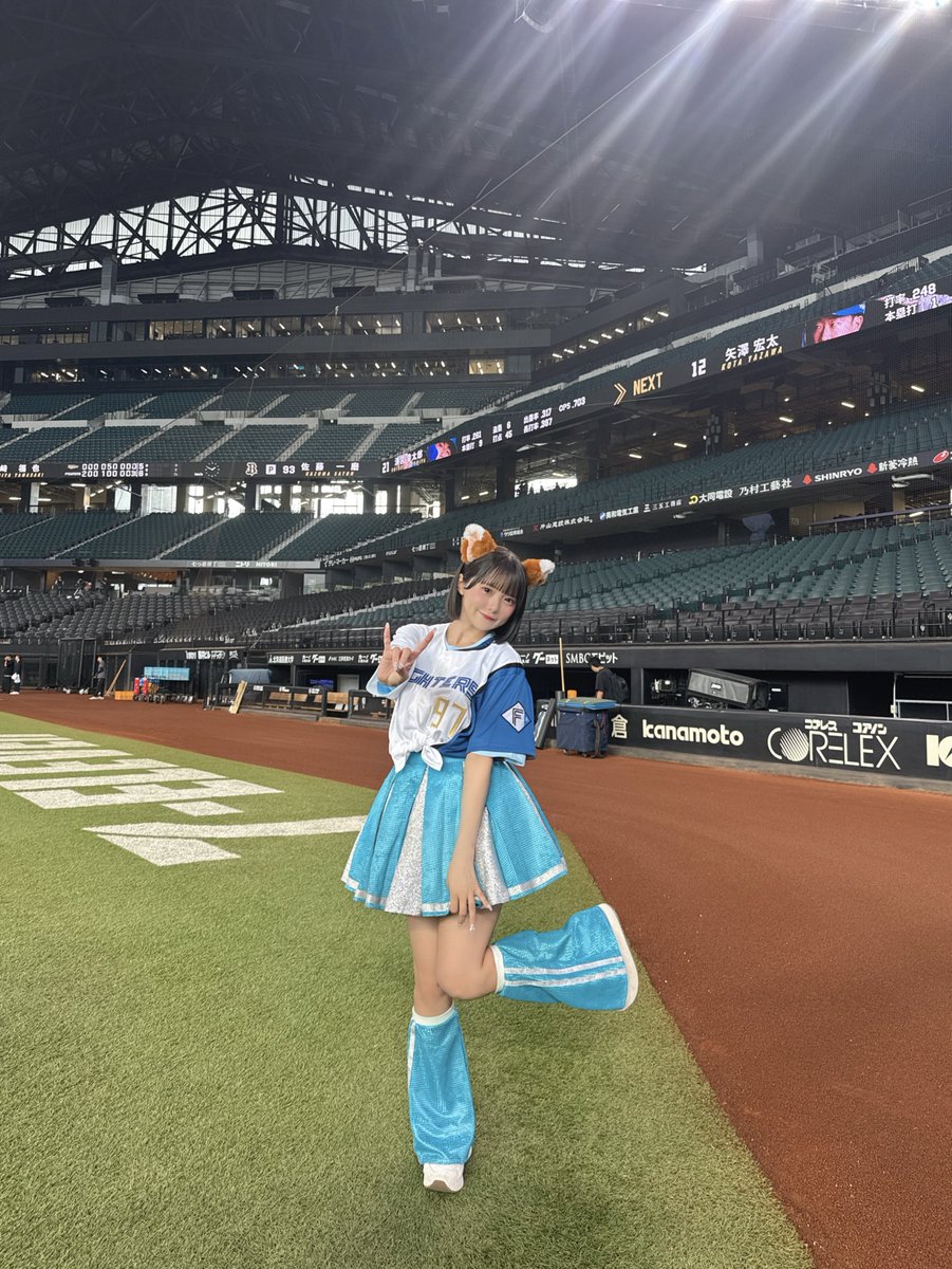 ファイターズ超夏祭り ありがとうございました🫶🏻🫶🏻🫶🏻 はむほーー