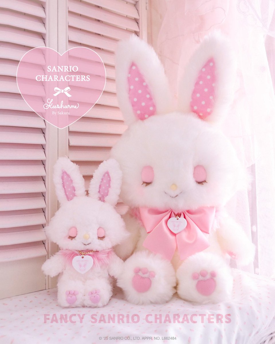 FANCY SANRIO CHRACTERS × Kushurme ♡コラボぬいぐるみのご紹介
