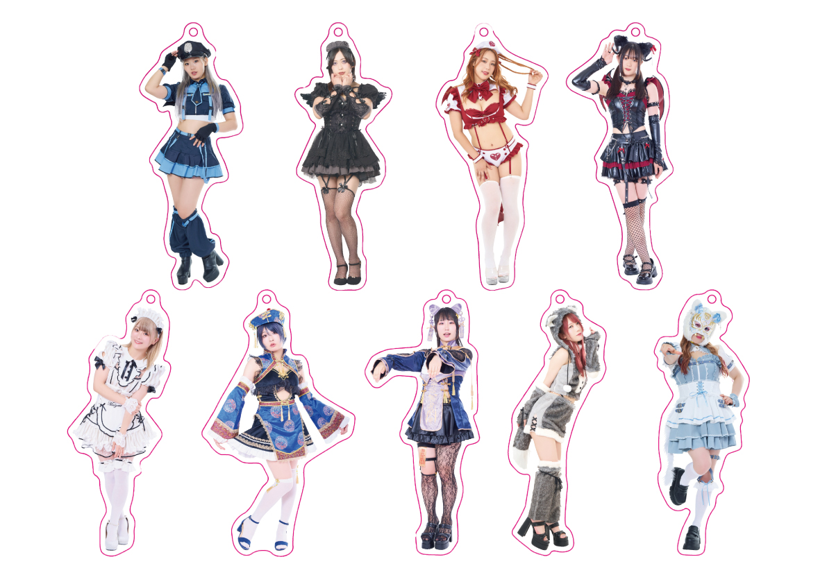 新品未開封】ハロウィン2025 ランダムアクリルキーホルダーセット