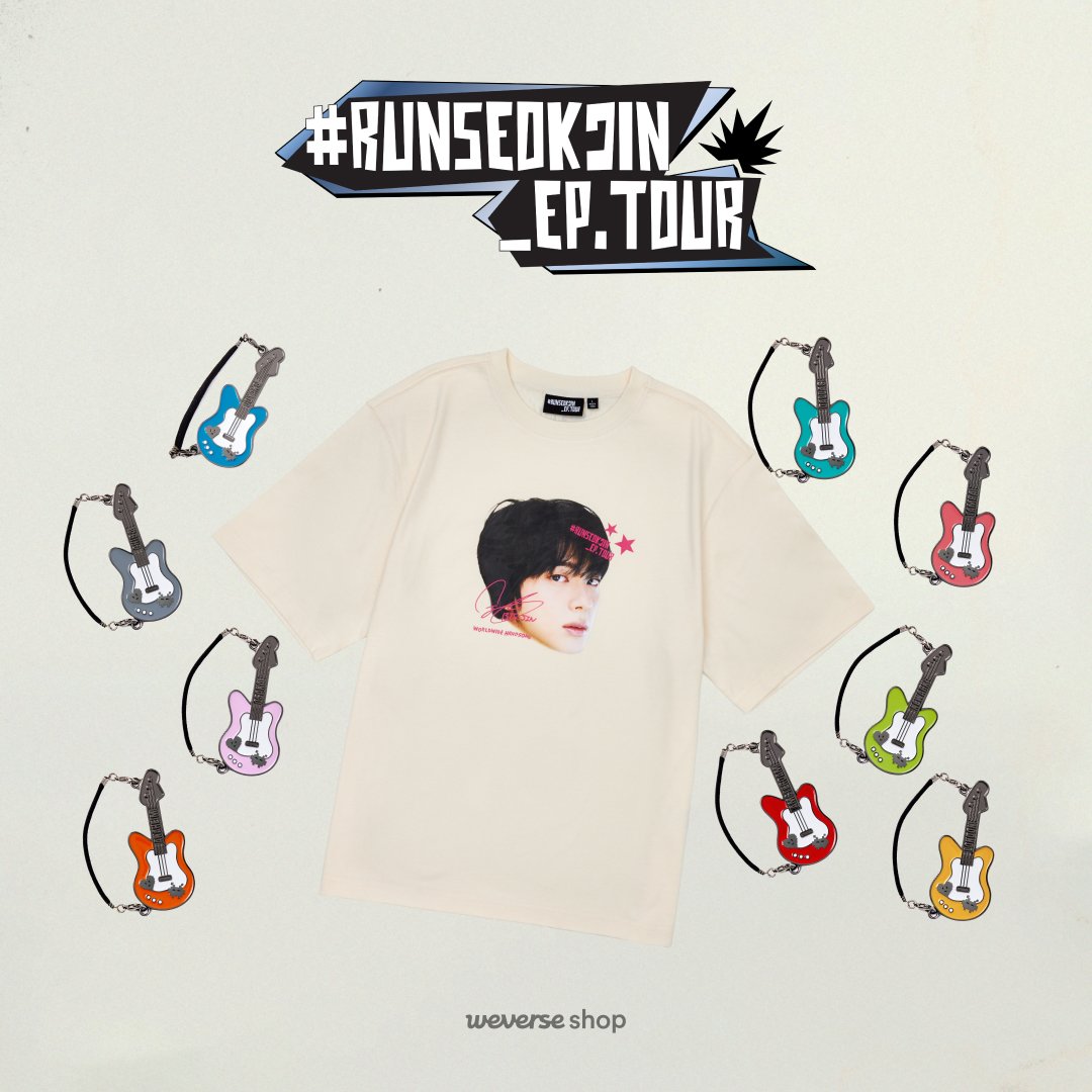 RUNSEOKJIN_EP.TOUR』OFFICIAL MERCHANDISE追加商品予約販売決定