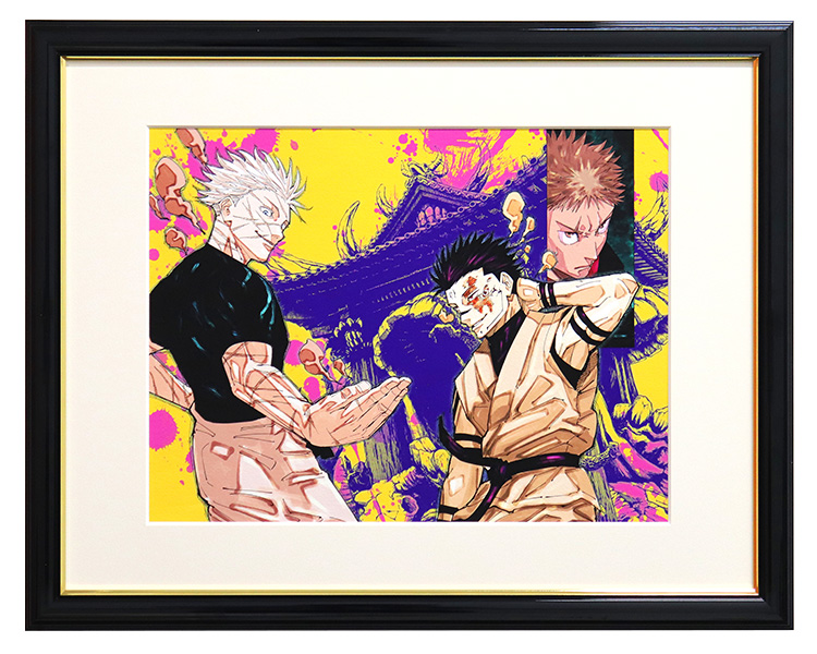 ジャンプフェスタ2024】 『呪術廻戦』額装高精細複製原画が先行予約