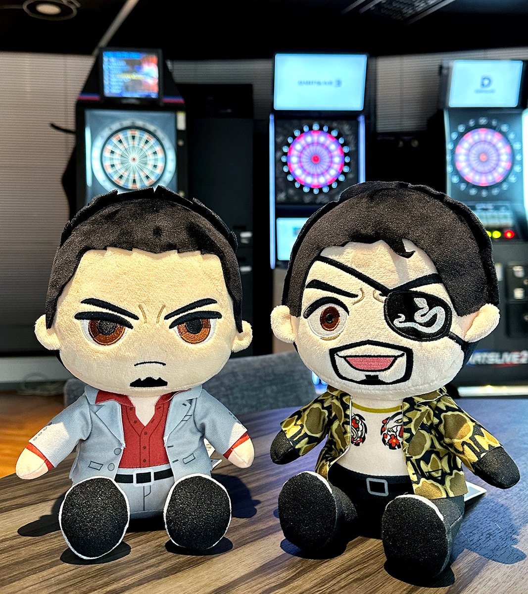 龍が如く お座りぬいぐるみ」 本日より #セガUFOキャッチャー