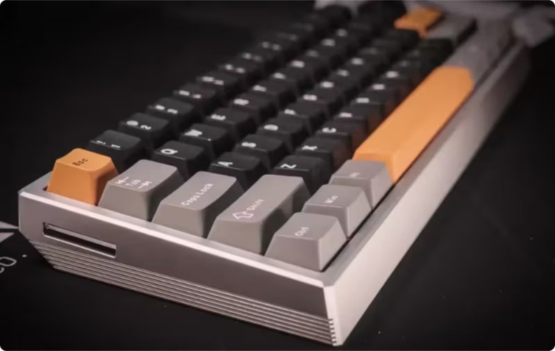 RAKKA 60 Origin 磁轴キーボード 1649元 Gateron KS-20T付属 アルミ