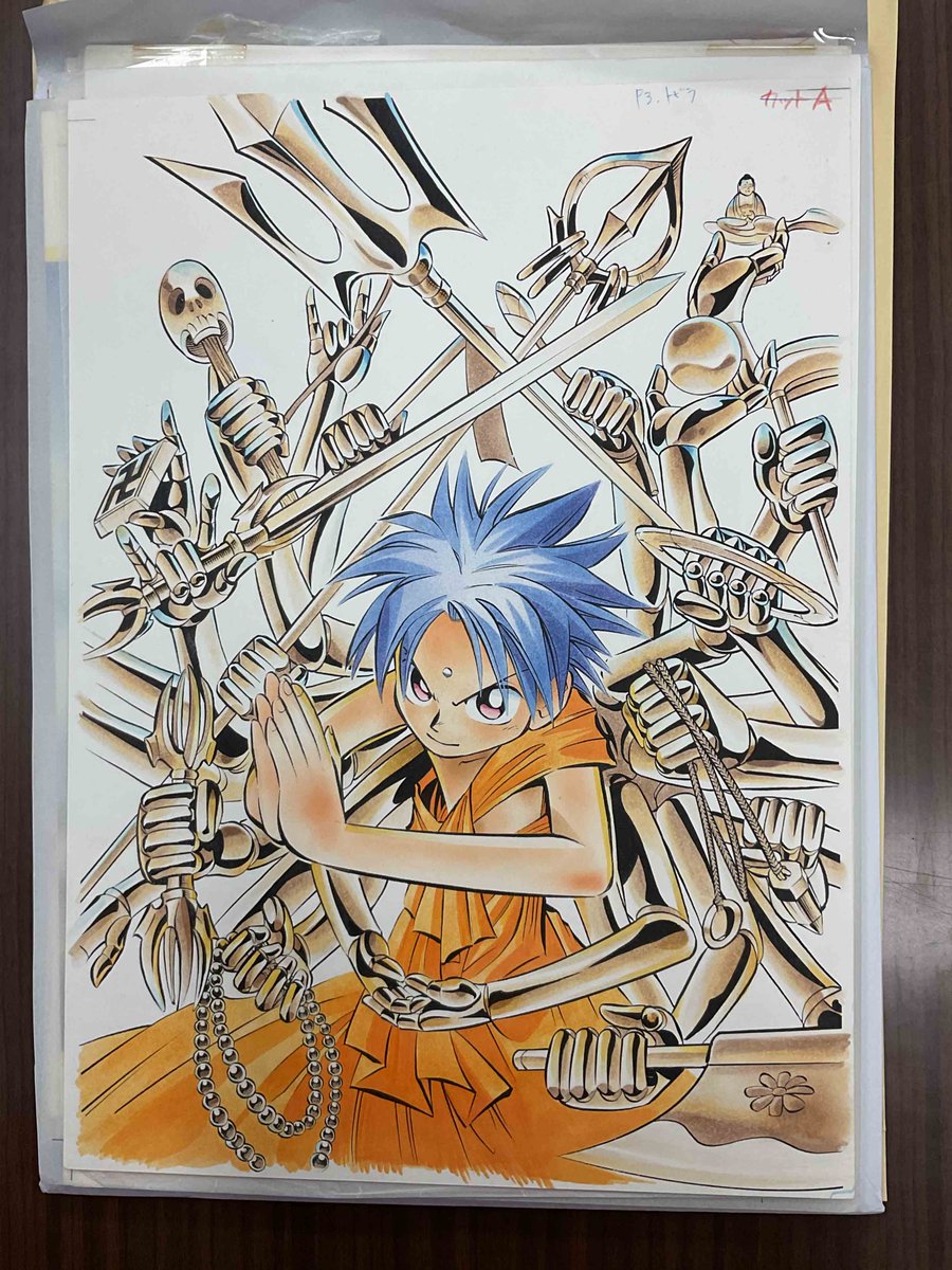 武井宏之先生の初連載作品「仏ゾーン」が連載当時のカラー原稿を再現