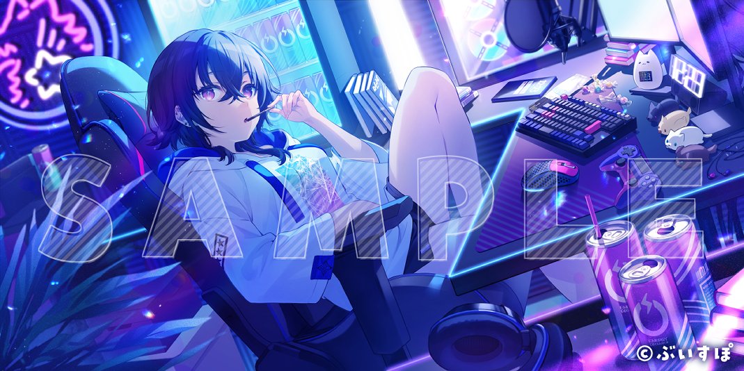 お知らせ➀！】 VSPO!GEAR 一ノ瀬うるはちゃんEDITIONにてイラストの