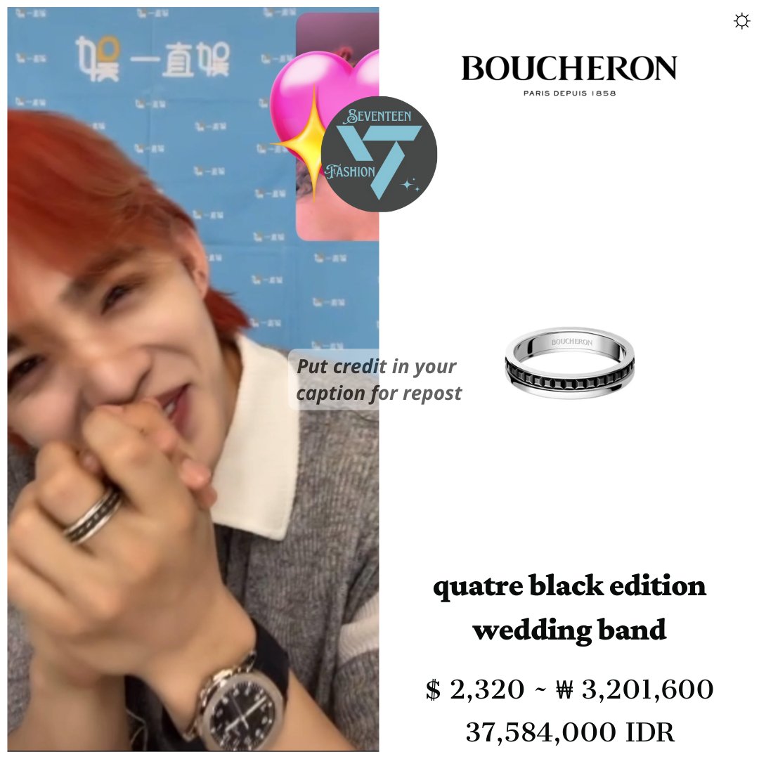 CORRECTION* Scoups wore Chrome Hearts in 一直娱 (Yizhiyu) Fansign