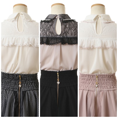 ❤︎ Recommend ❤︎ BIGリボンオープンショルダーブラウス 142-1004-0