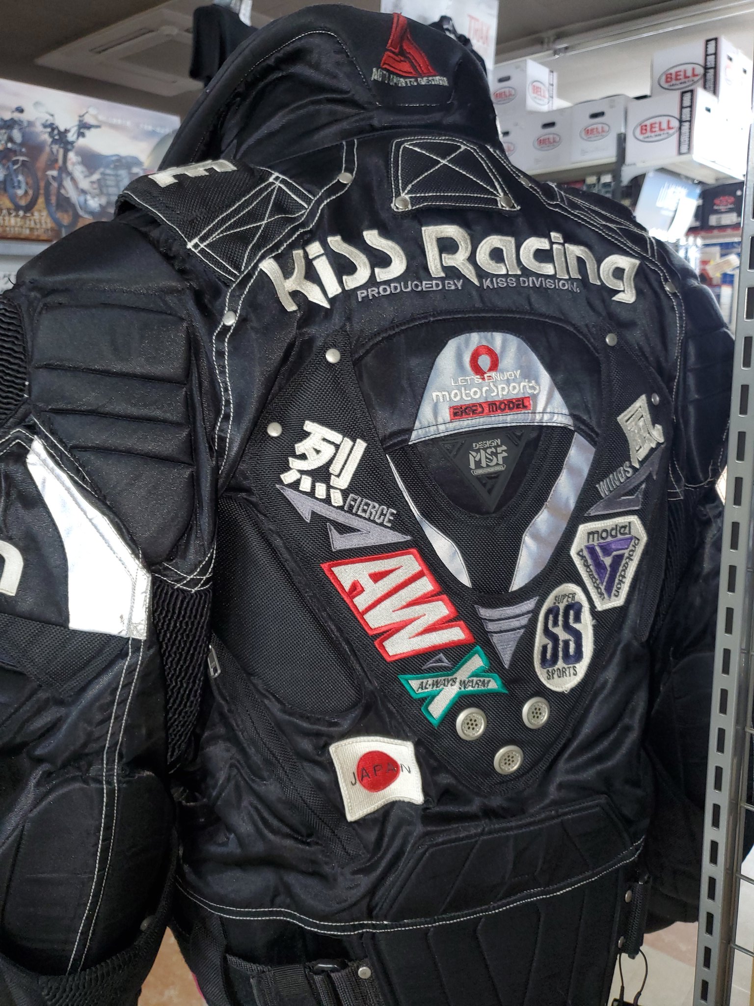 kISS RACING バイクジャケット ライダースジャケット ライディング