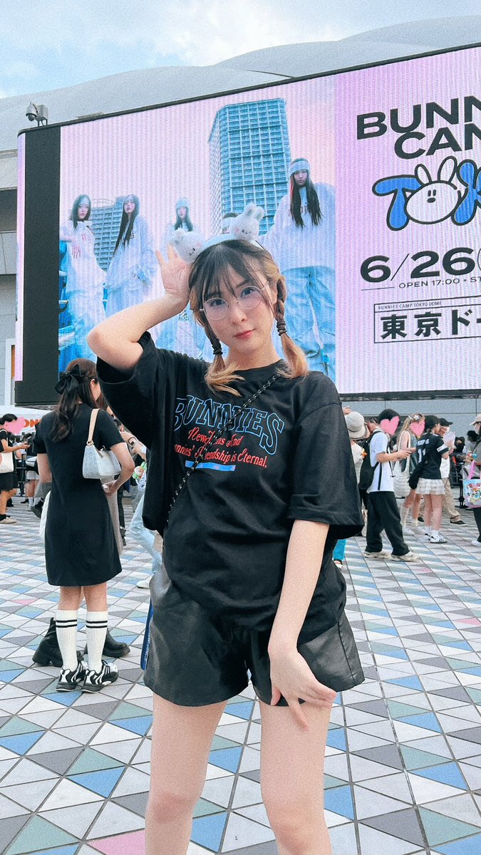 NewJeansの「Bunnies camp Tokyo」に行きました〜🐰🐇 めっちゃくちゃ