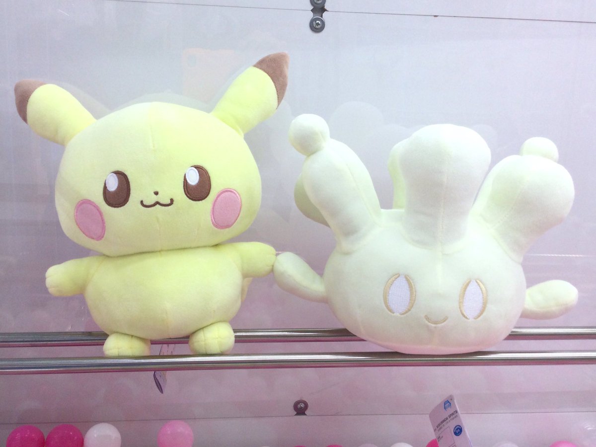 ⚡️景品情報🍰】 ポケピース もふぐっとぬいぐるみ ～ピカチュウ