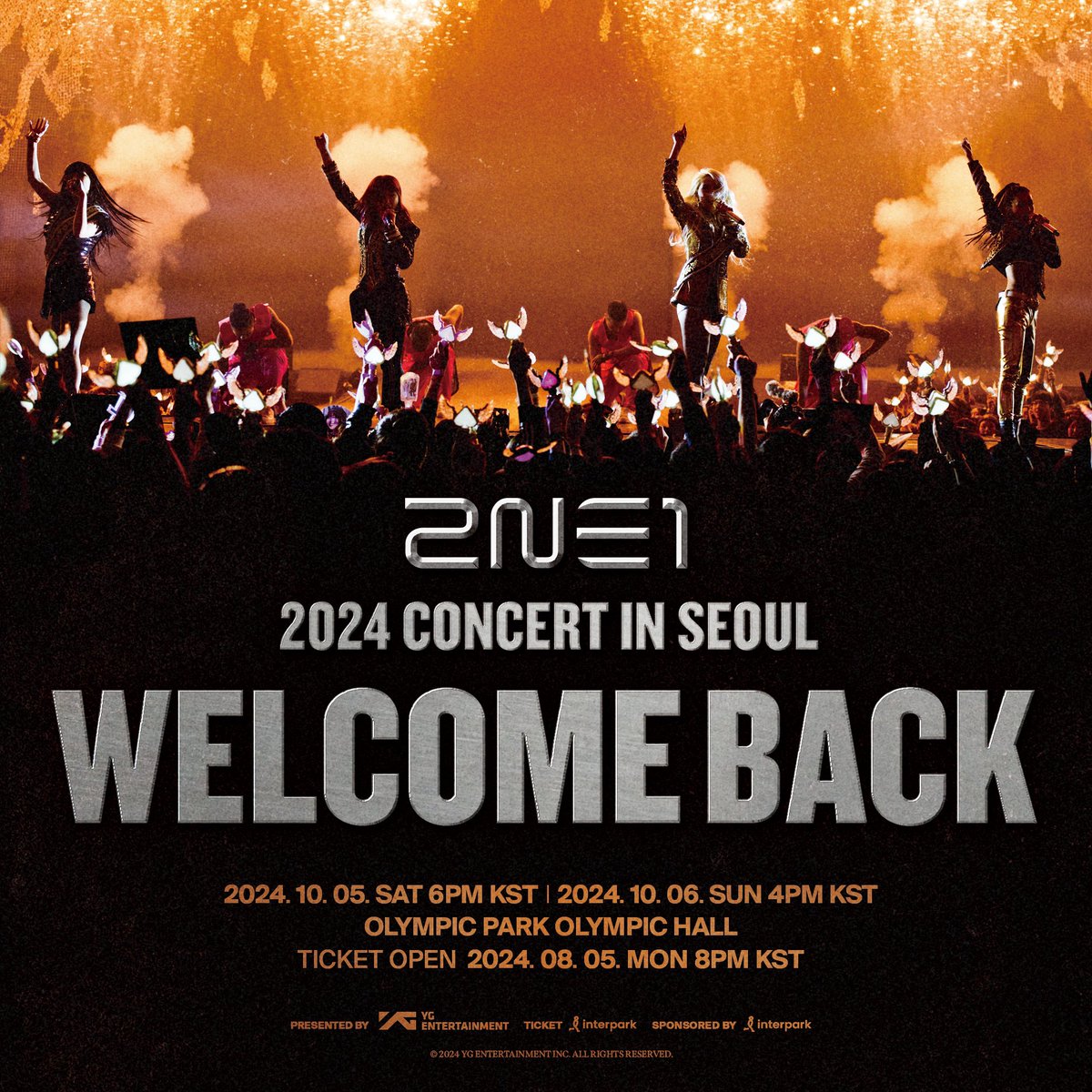 2NE1 YG Family ConcertパーカーとSeoulコンサートDVD 2NE1 YG Family