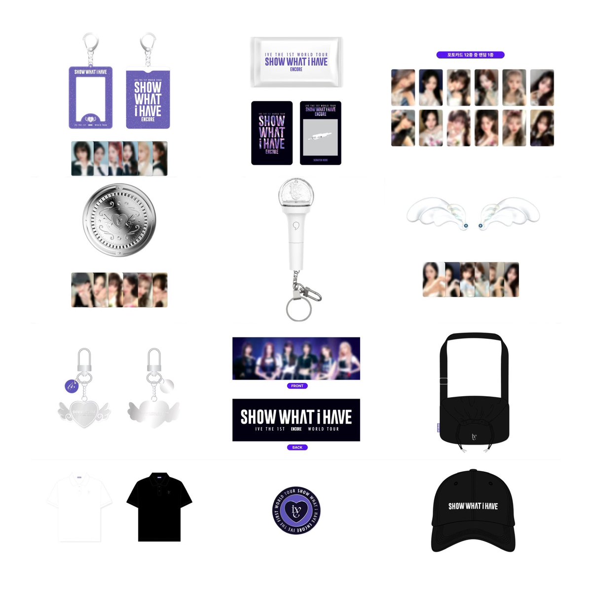 IVE WORLD TOUR 'SHOW WHAT I HAVE' ENCORE💜 アンコンのグッズ Qoo10