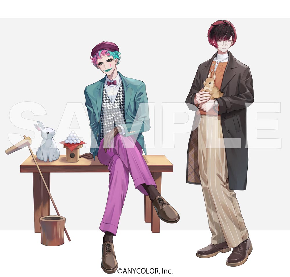 にじさんじ×アニメイトカフェ」にて、ジョー・力一さん、エクス