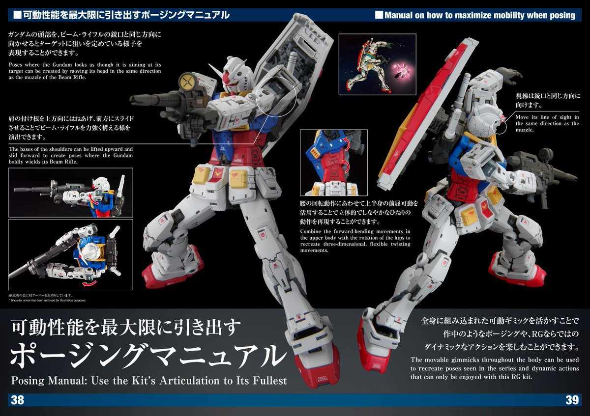 WEBテクニカルガイド公開中】 「#RG 1/144 RX-78-2 ガンダム Ver.2.0