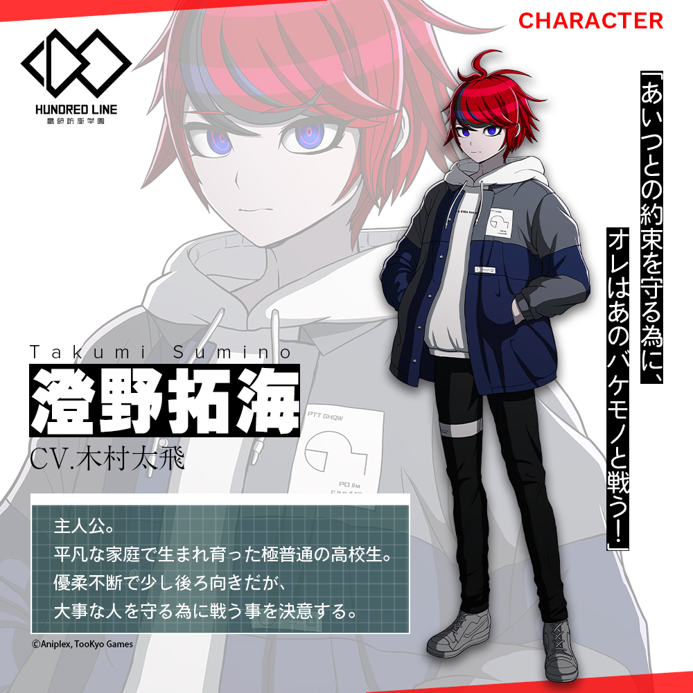 ハンドラ キャスト解禁】 🗡️澄野拓海 CV. #木村太飛 さん 主人公